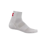 Cyklistické ponožky KALAS RIDE ON Z bílé/červené